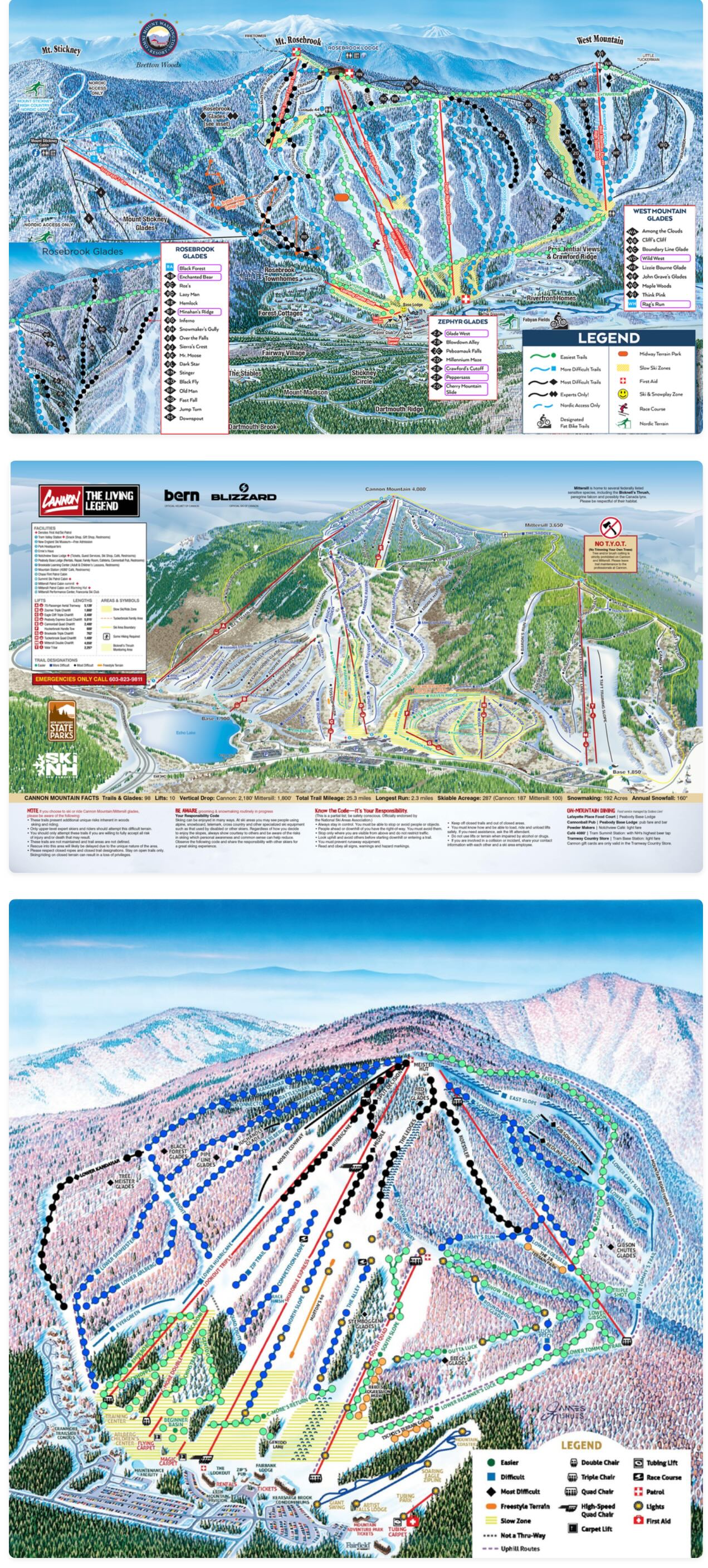 NH Trail Maps